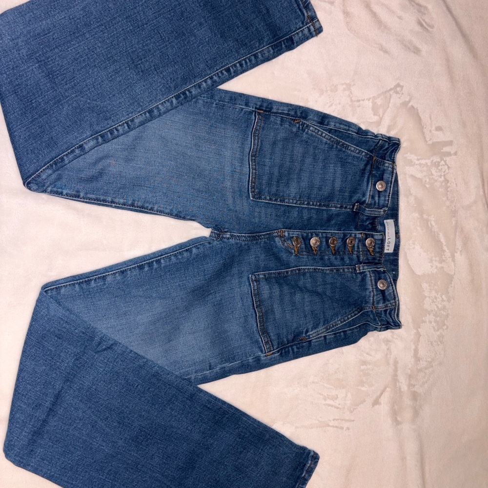 LOFT High Rise Blue Jeans